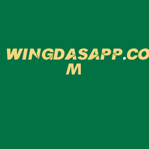 Logo da WINGDASAPP